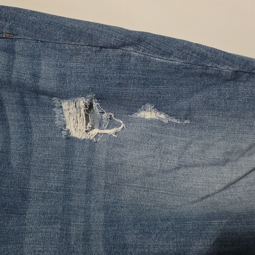 Judy Blue Skinny Fit Women's Jeans Distressed Raw Hem Ankle? Stretch Sz 22W EUC - Picture 4 of 13